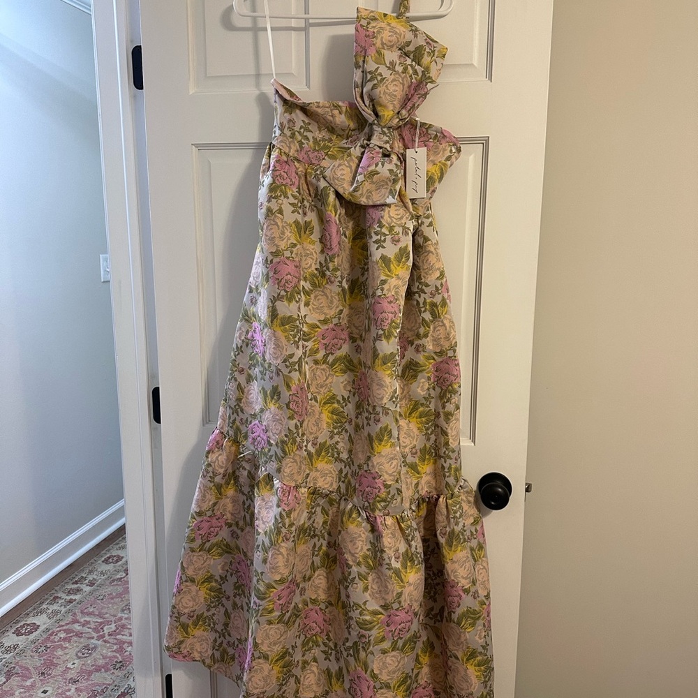 Betina Bow Front Maxi Dress